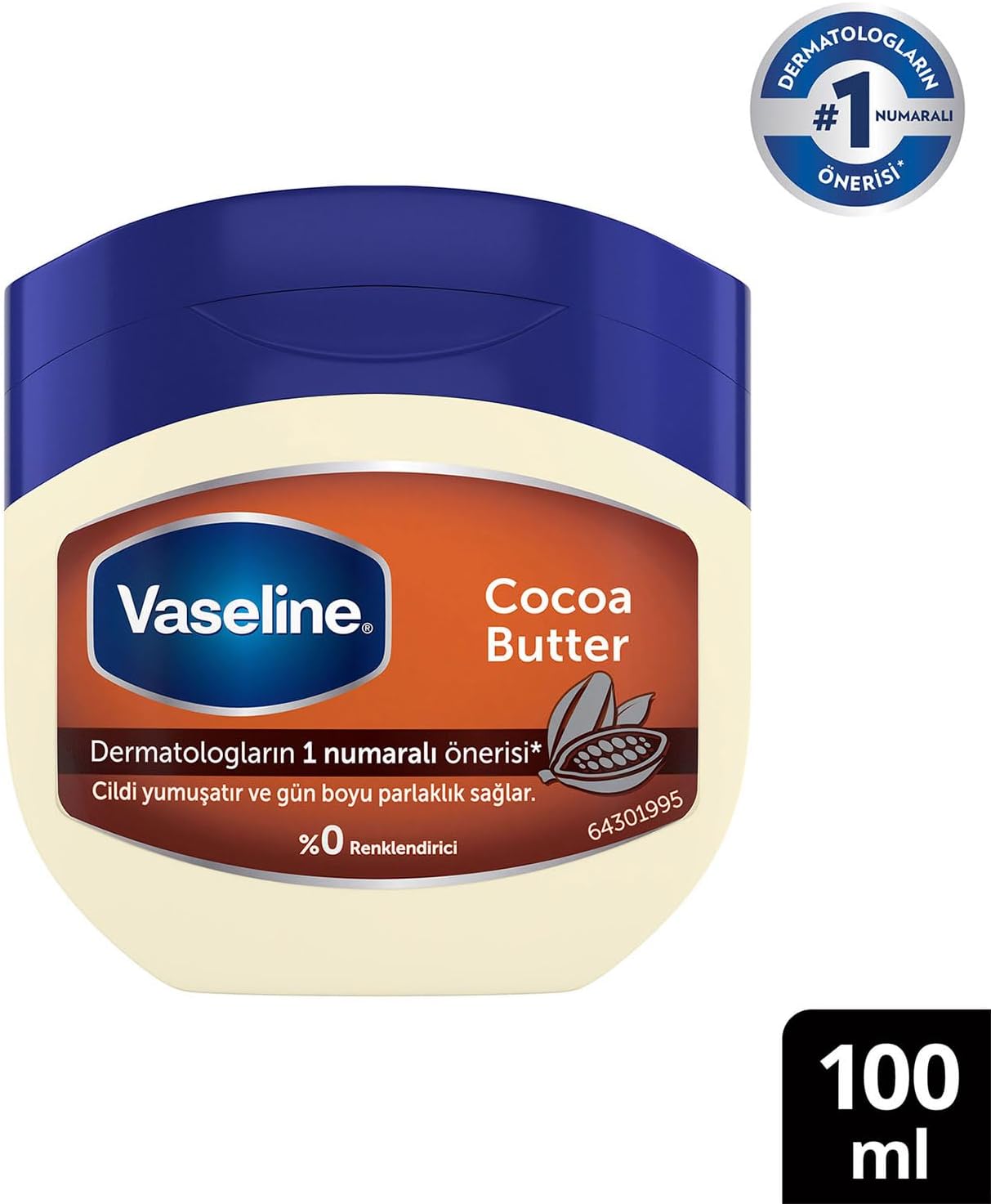 Vaseline Nemlendirici Jel Krem Cocoa Butter, 100 ml