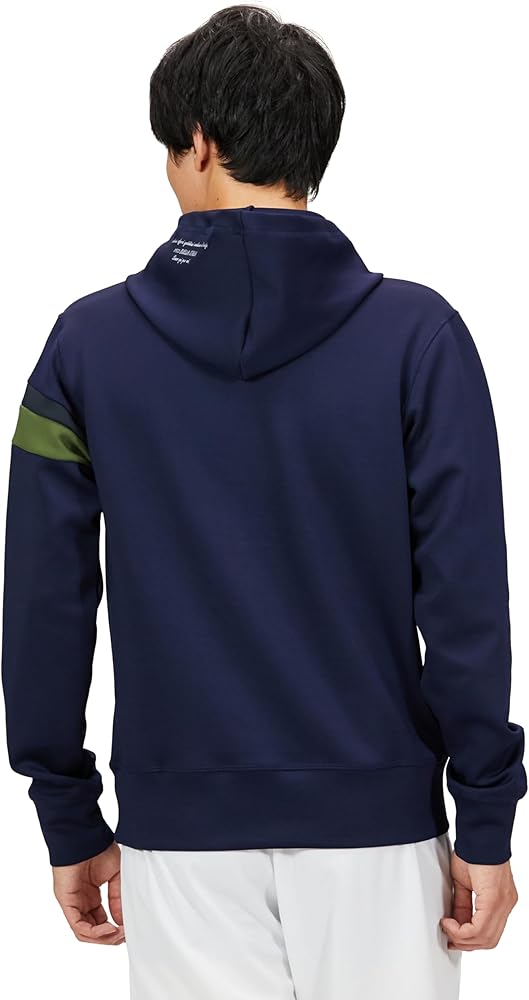 FILA フィラ テニスウェア テニスフーディープルパーカー 紺色 メンズM新品 FILA フィラ テニスウェア テニスフーディープルパーカー 紺色