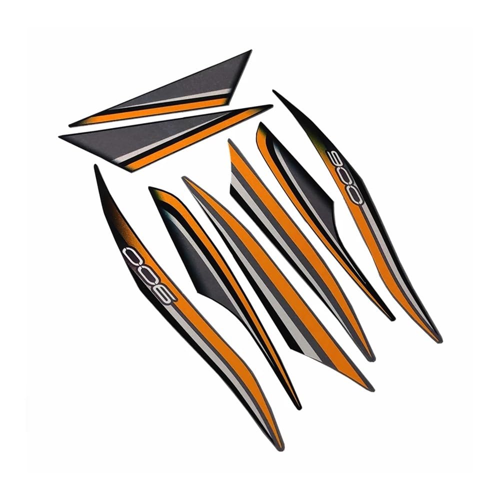 Sticker Fairing Stickers for Ka&wasaki Z900 2017 2018 2019 Motorbike Full Kit Fairing Sticker Decal Stickers Fuel Tanks Pads