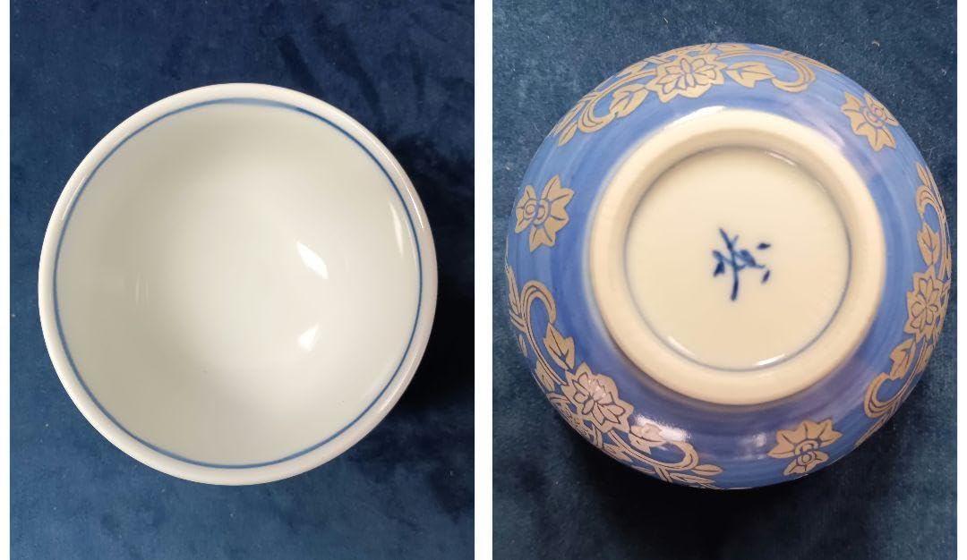Amazon.co.jp: 有田焼 湯呑み 5客セット 煎茶揃 木箱入 日本茶 和食器
