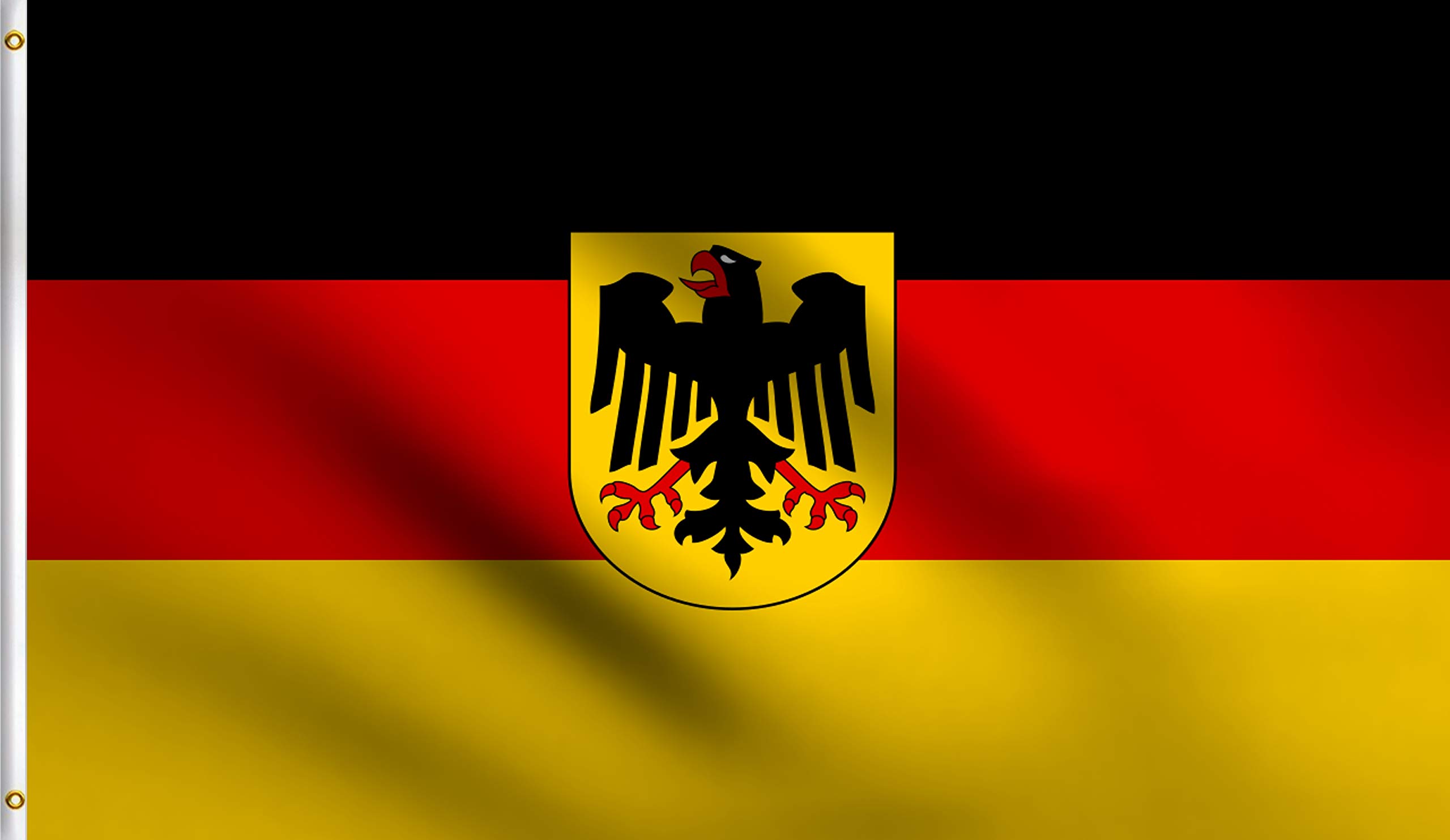Set 3 Pezzi Germania: Toppa Ricamata Monaco Di Baviera, Bandiera Tedesca E Spilla Metallica – Regalo Patriottico