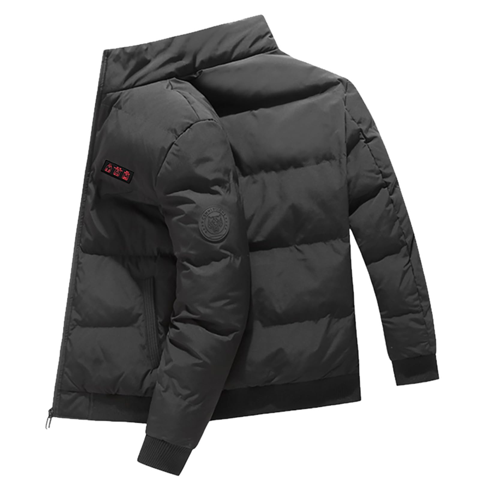 Abrigo Calefactable Hombre Abrigo con Capucha con Calefacción, Chaqueta con Calefacción for Hombres y Mujeres Ropa de Plumón Calefactor de Invierno, Caza y Esquí Chaleco 7 Zonas de Calentamiento