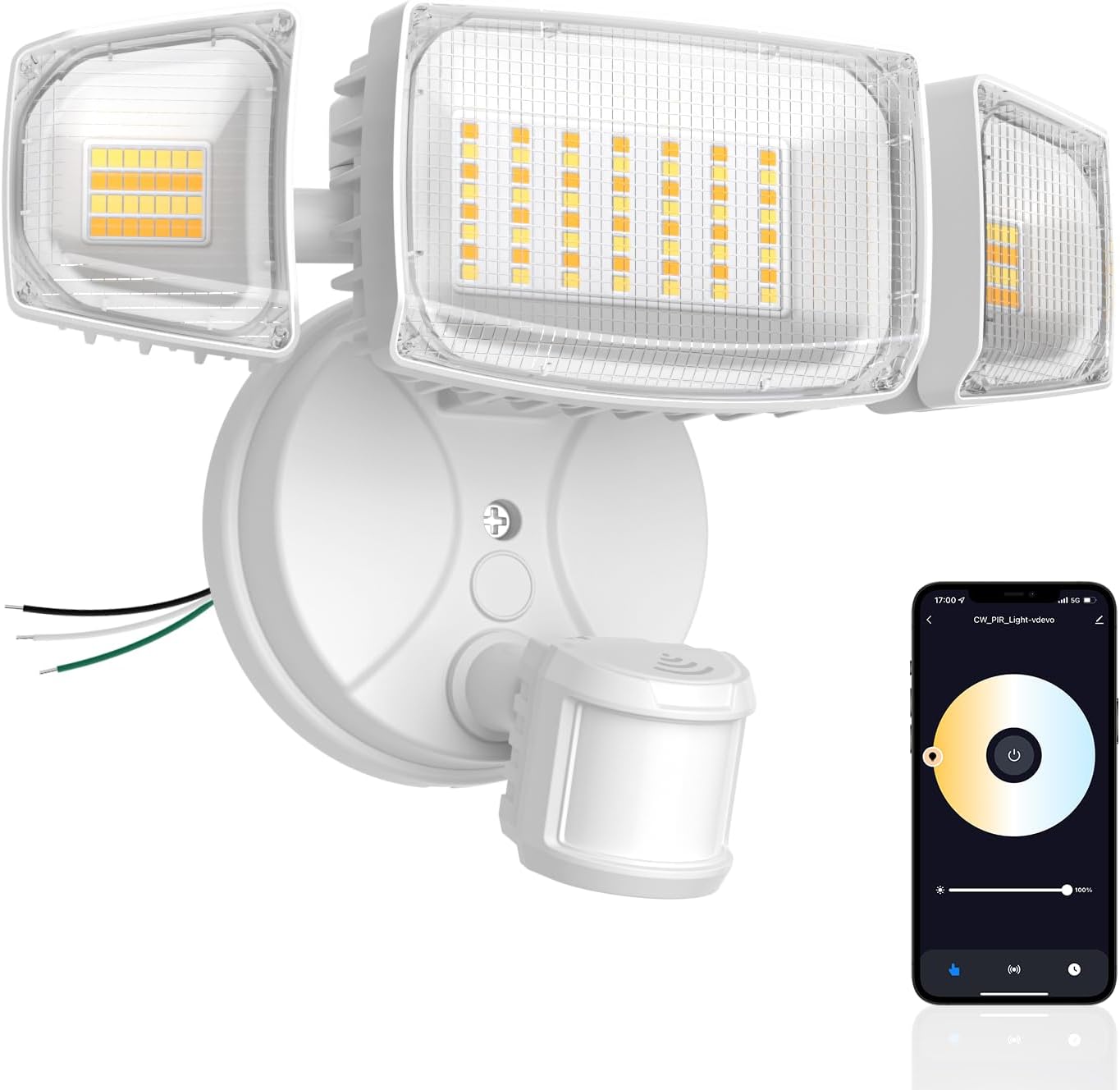 Olafus 65W WiFi Smart Flood Lights...