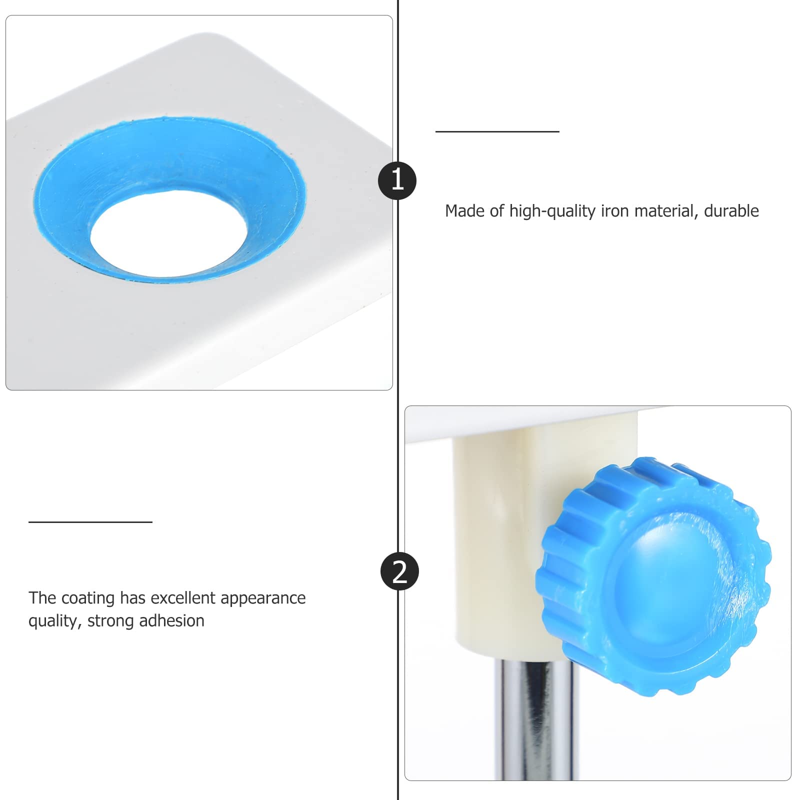 Supporto Per Imbuti Da Laboratorio - 4 Pezzi Cremagliera Per Esperimenti Chimici - Foto 2