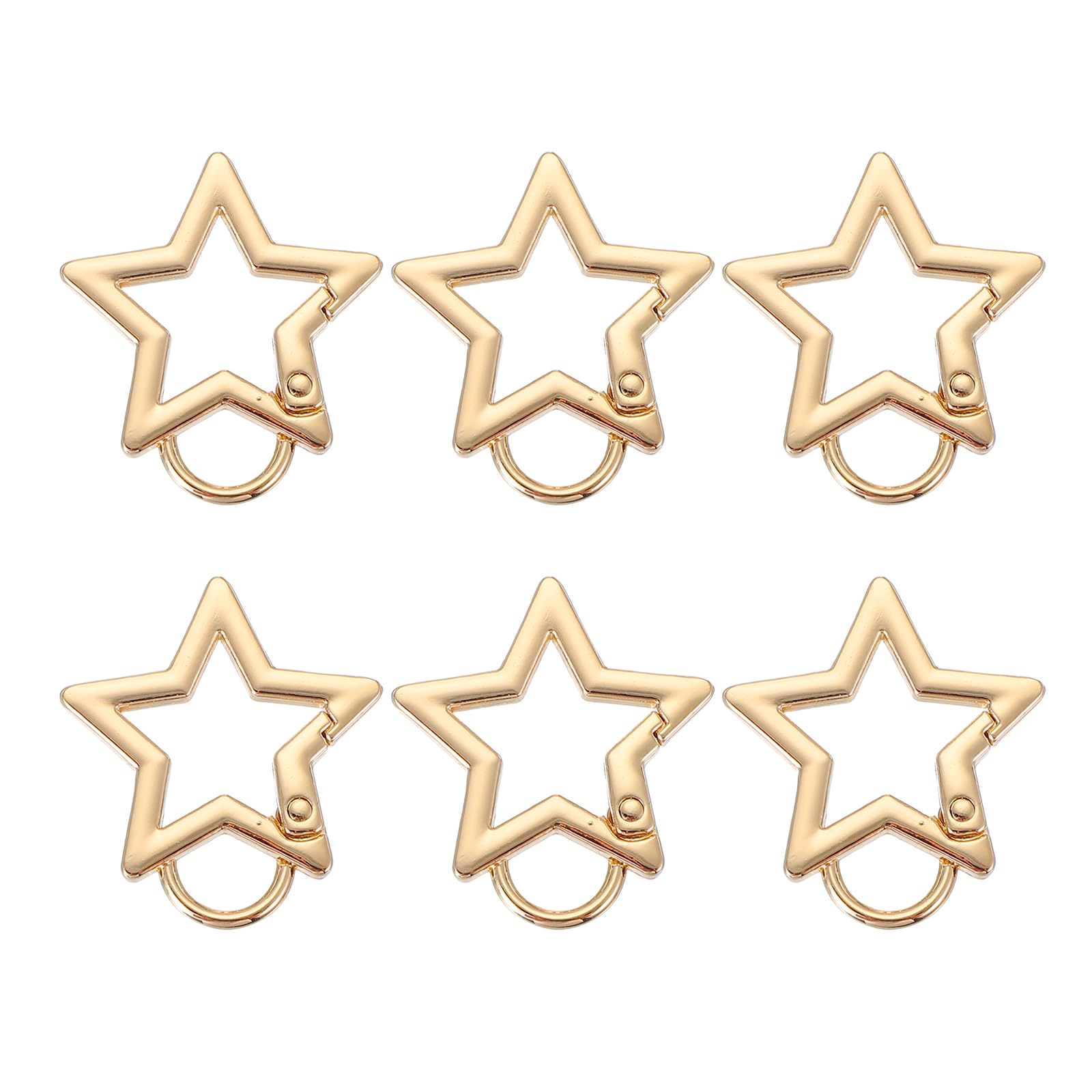PATIKIL Star Keychain Clip
