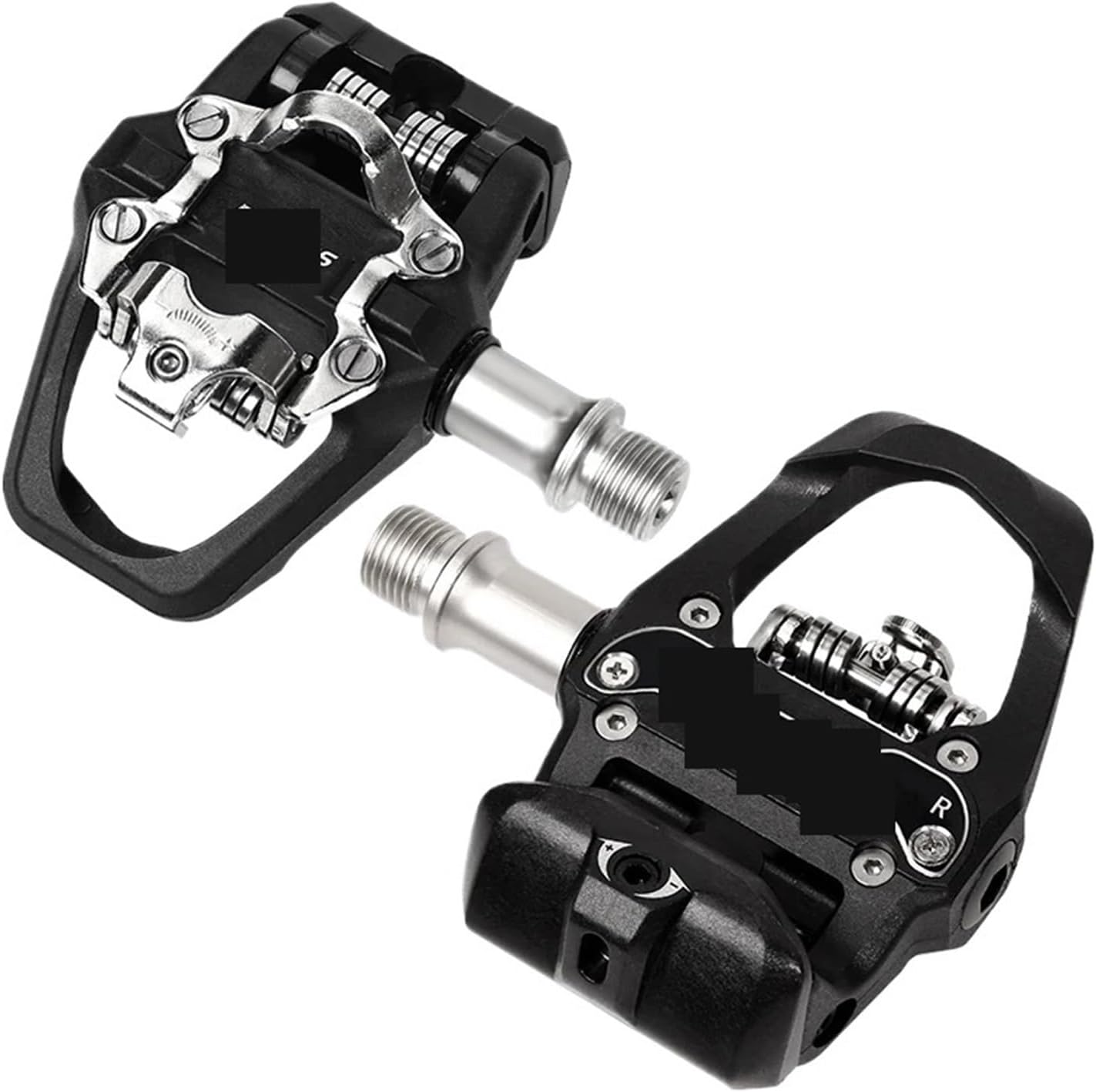 BUCKLOS Bike Dual Function Self-Lock Pedal 9/16'' Bicycle Locking Pedals for Look Sealed Bearing Clipless Pedals PD-M317