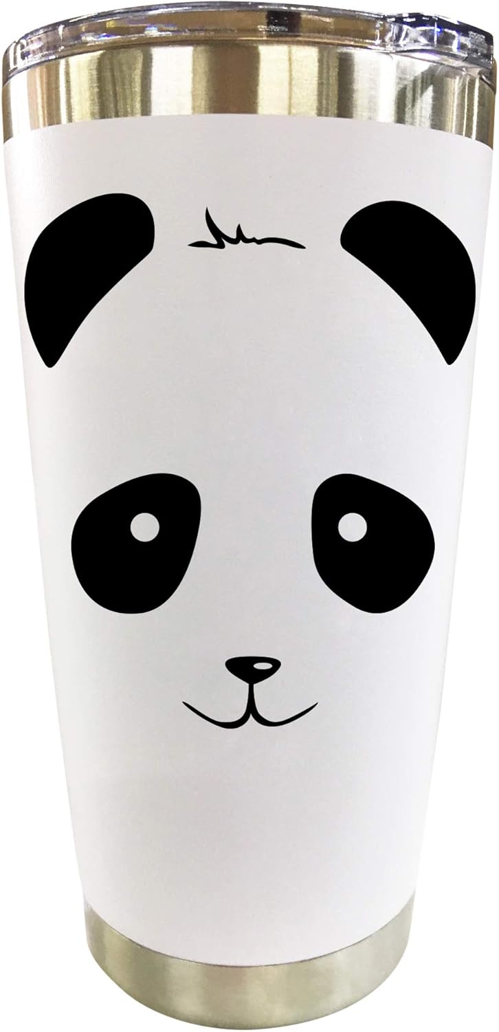 Panda Gifts for Women - Travel Coffee Tumbler/ Mug 20oz - Gift Idea for Panda Lovers, Stuff, Bear, Cup