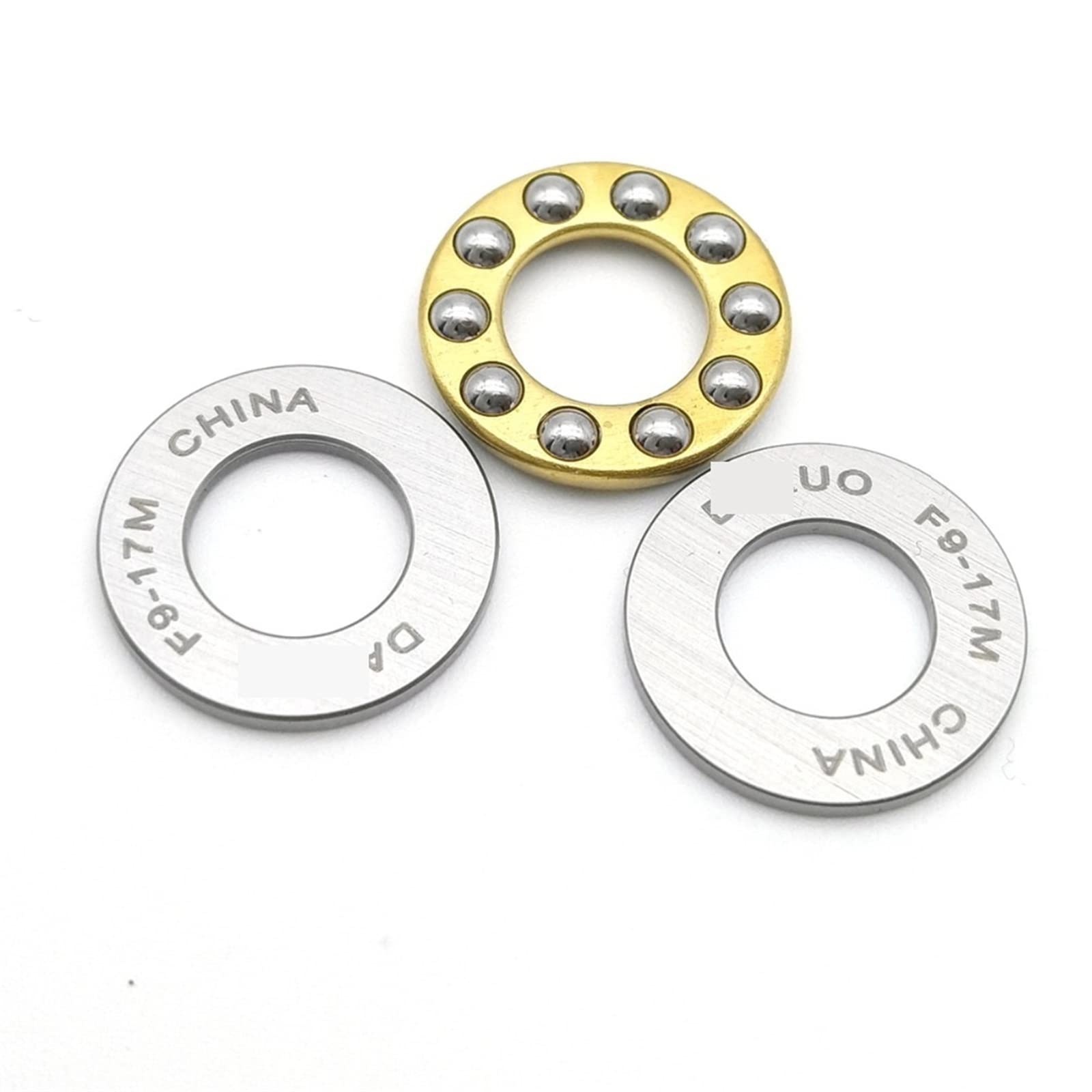 HYUJNAFZR Bearings F9-17M F9-20M 9X17X5 9X20X7 Thrust Ball Bearings Single Separable Direction 1Pcs(F9-17M)