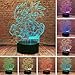 Produktbild Goku und Vegeta Figur Nachtlampe - 3D Dragon Cartoon Kakarotto Super Sohn Anime 16 Farbwechsel Acryl Schreibtisch Licht - Kind Kinder Schlafzimmer Dekor - Kind Baby Geschenke Spielzeug