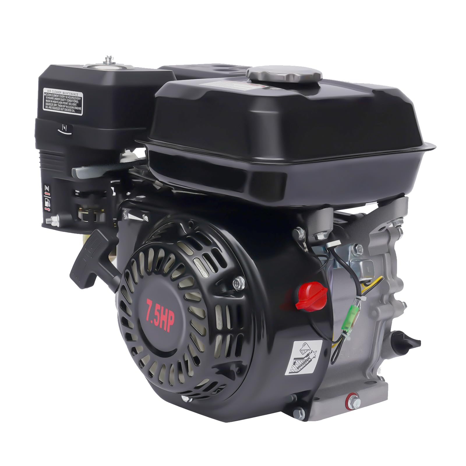 7,5 CV, 4 tempi, motori a benzina a 4 tempi, motore a benzina, motore a propulsione, motore go-kart, motori industriali, motori stazionari a benzina, motore a deposito