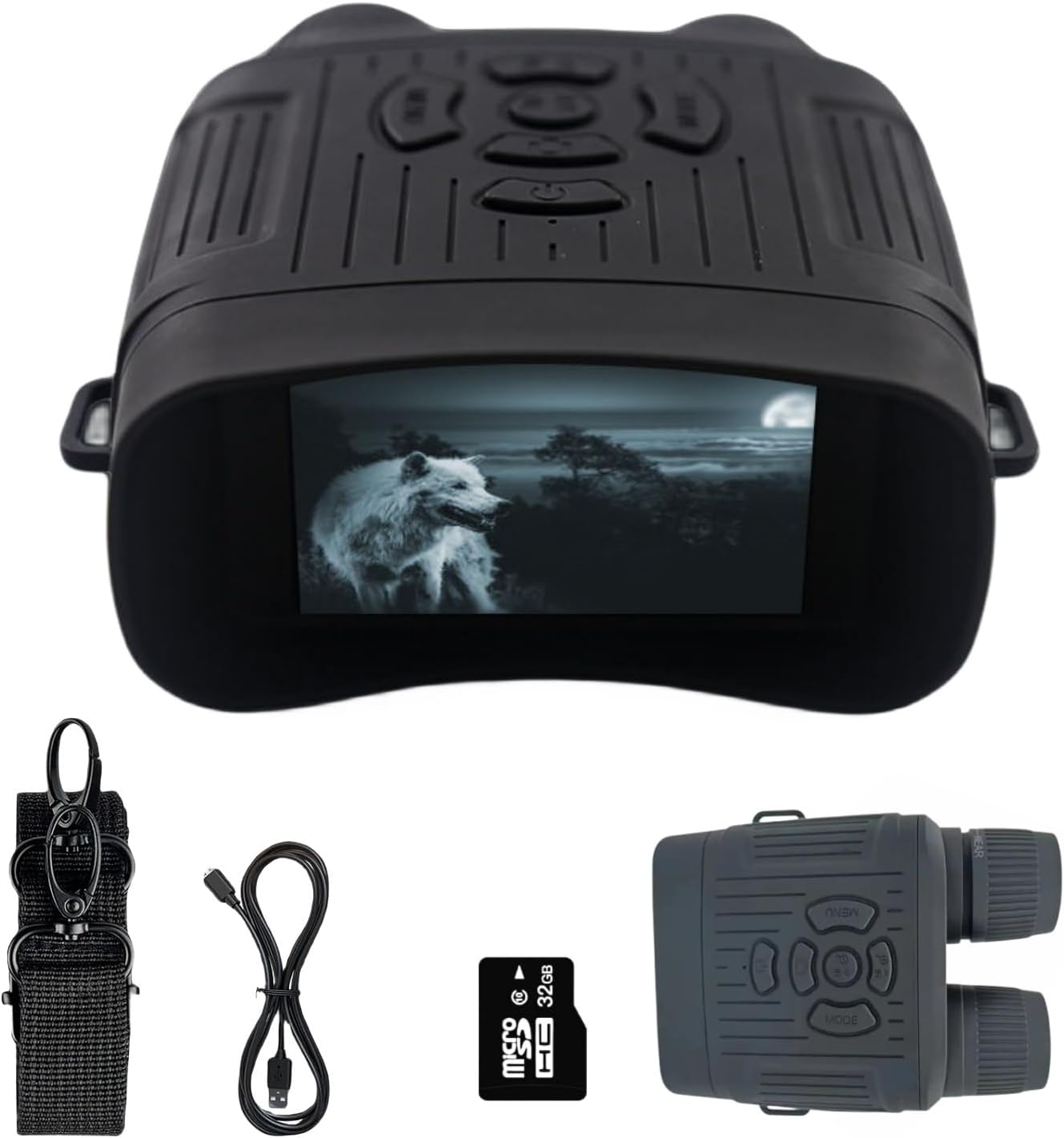 Amazon.com: Ultimate Night Vision Goggles - 2.7K Digital Infrared ...
