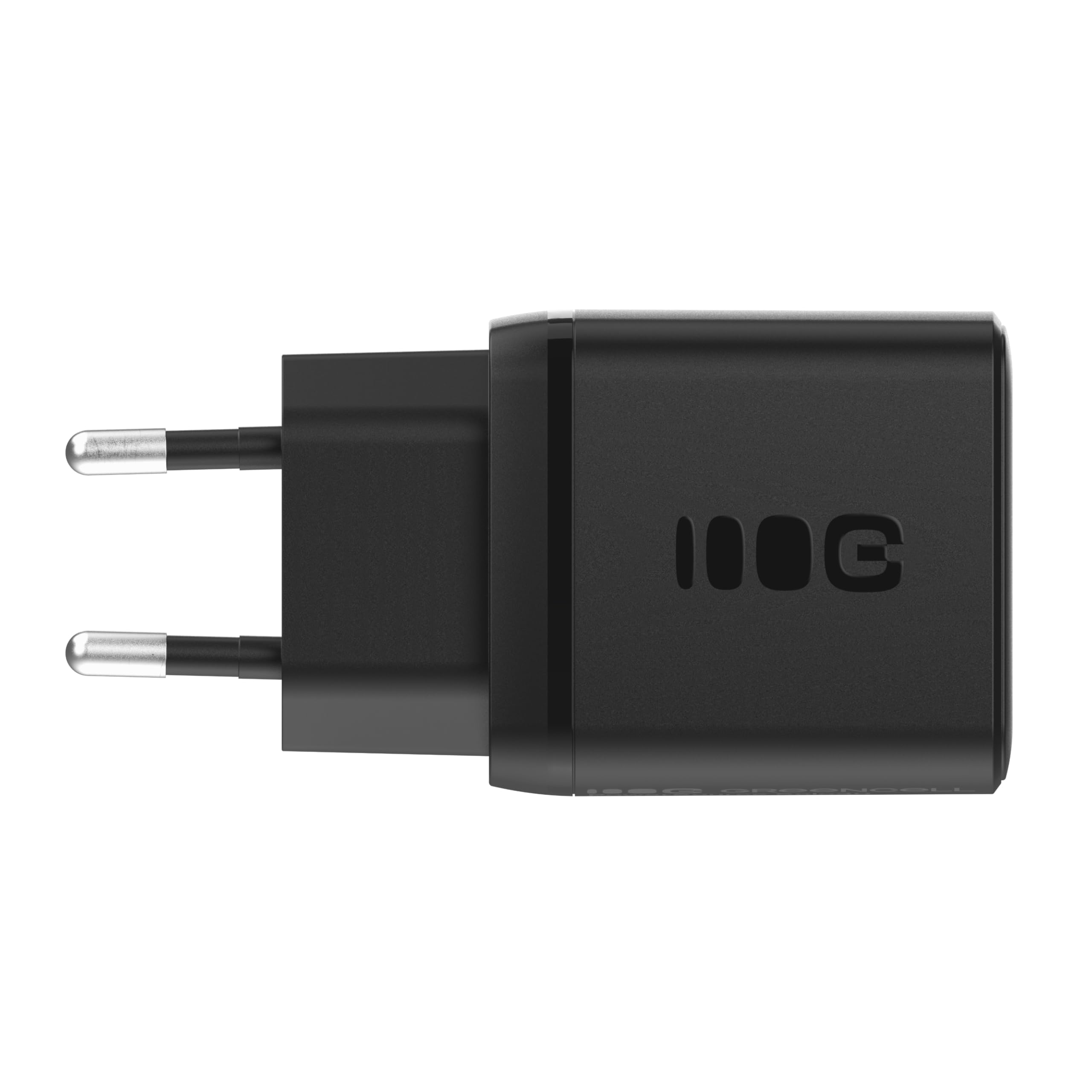 Greencell PowerSource Solo30 czarna ładowarka 30 W USB-C Power Delivery kompaktowa ładowarka z USB-C do iPhone 16, iPad Pro kompatybilna z iPhone 16/15/15 Plus/iPhone iPad