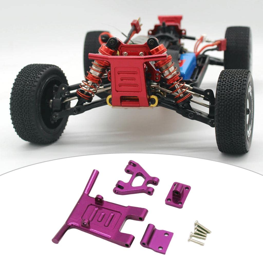 Trendy Retail® RC Front Guard & Bumper for Wltoys 124016 124018 Crawler Buggy Trucks Parts Purple