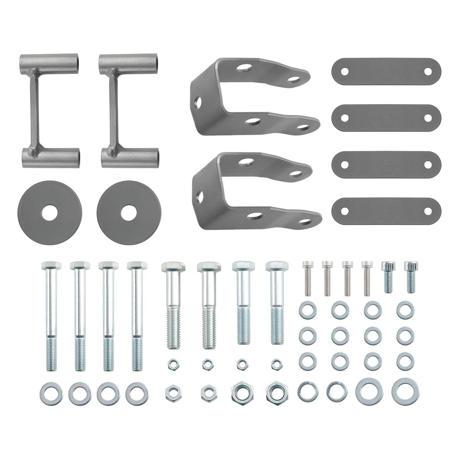 maXpeedingrods 2,5" anteriore e posteriore per Jeep Wrangler JK 4WD 2007-2016 kit di rialzo Grillo