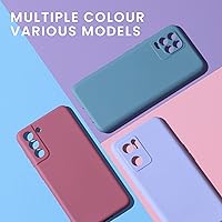 Vista 4 de kwmobile Funda compatible con Apple iPhone 13, funda protectora delgada de TPU con acabado mate suave, color rosa neón