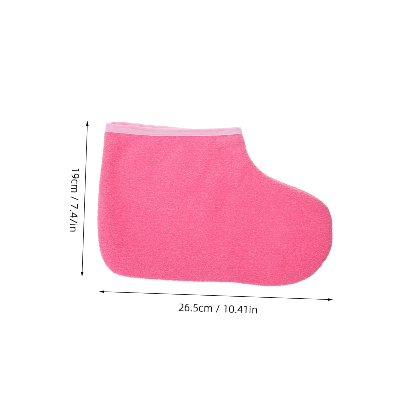 Healvian 5paia Copripiedi Cera Parafina Per Trattamenti Estetici Accessori Per Pedicure Salone Comfort e Stile Per Cura Dei Piedi Per Uso Personale e Professionale