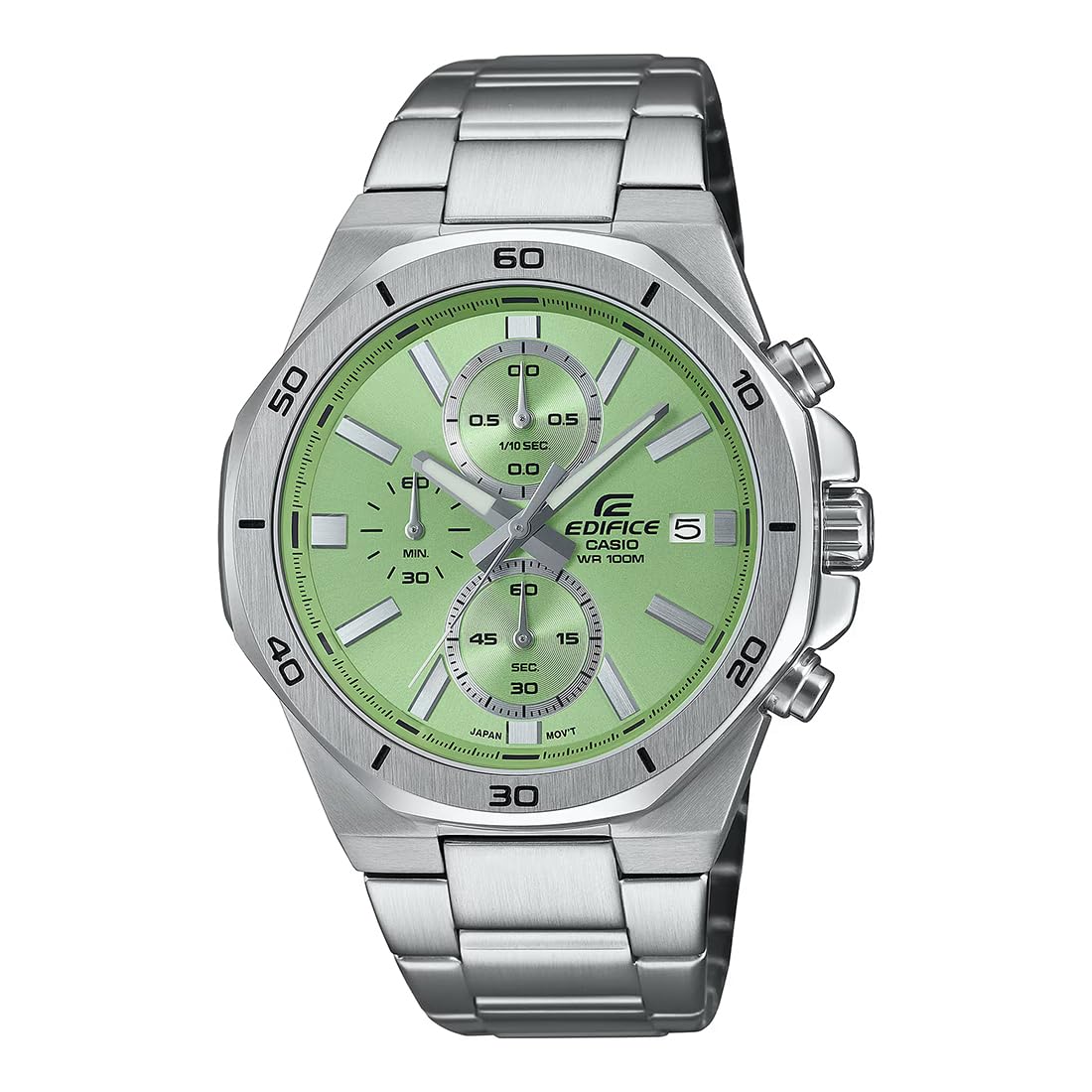 Edifice EFV-640D-3AVUDF Analog Green Dial Men (ED637)-image-11