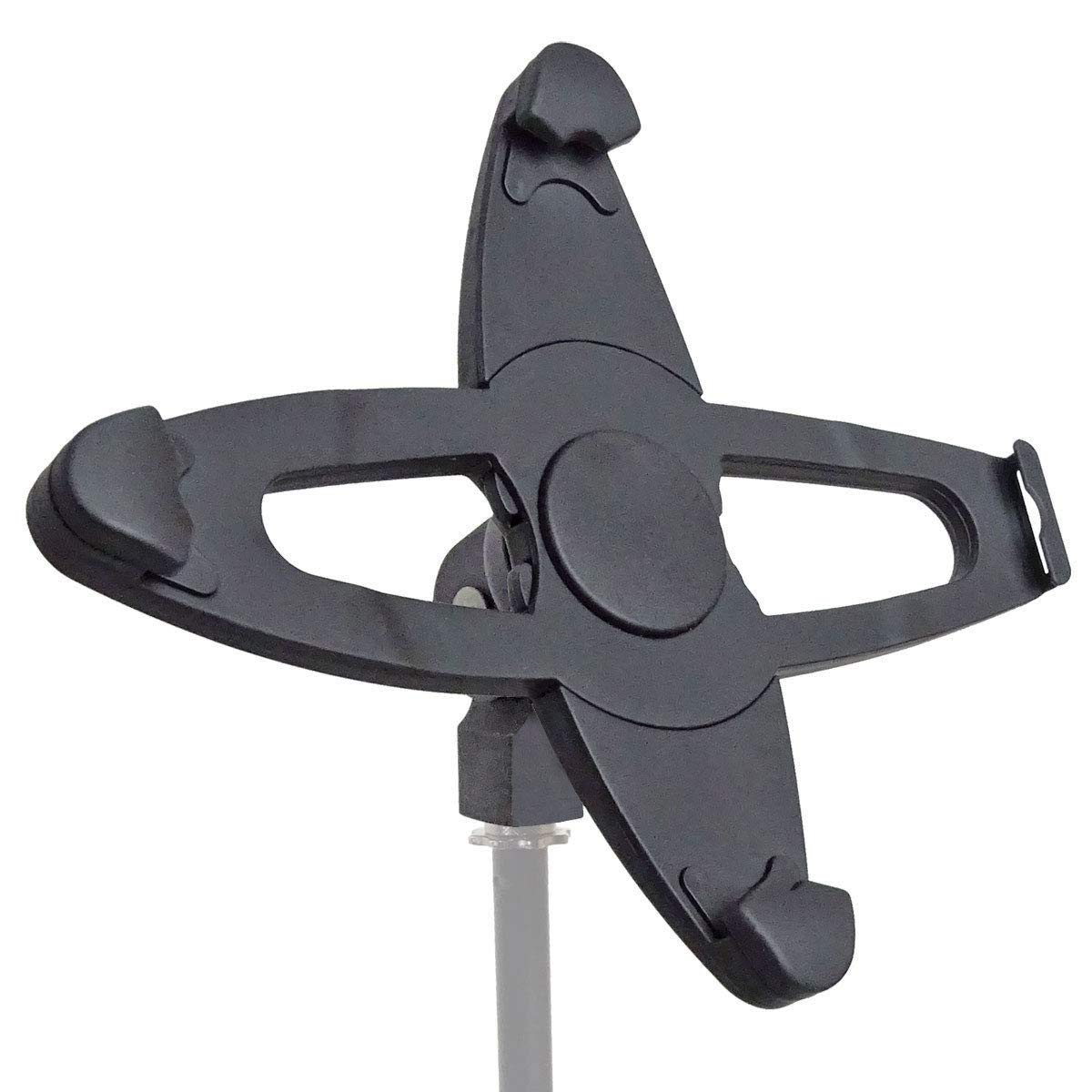 keepdrum MS096 statyw do mikrofonu prosty + iPH01 uchwyt na tablet do generacji 1/2/3/4