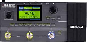 Amazon.com: MOOER GE200 Guitar Amp Modelling Multi Effects