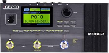 Amazon.com: MOOER GE200 Guitar Amp Modelling Multi Effects Pedal