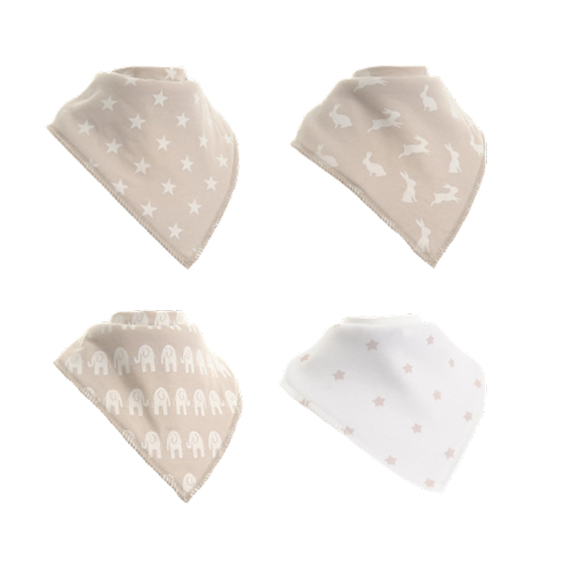 Bandana Dribble Bibs - Cotton Front Baby Bibs Newborn to 24 Months - Newborn Baby Gifts - Bibs For Comfortable Kids — view 29