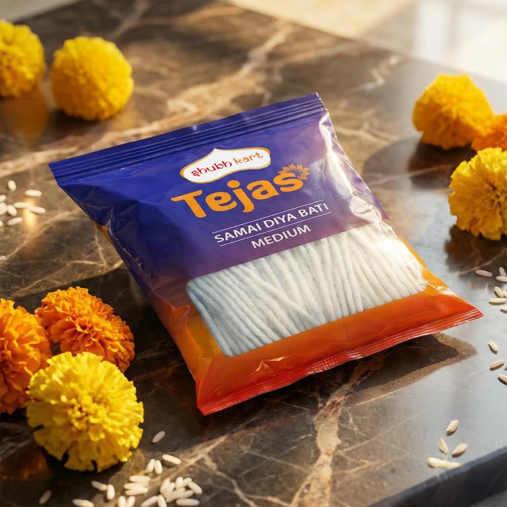 Long Cotton Puja Wicks - Pack of 1000 -5