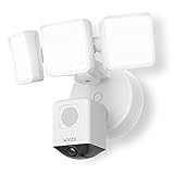 WYZE Floodlight Camera Pro, PCMag Editors' Choice 3000-Lumen LEDs, 2.5K HD Outdoor Security Camera, 180° Wide View, Motion Detection, Color Night Vision, Works with Alexa & Google, Free Expert Setup White
