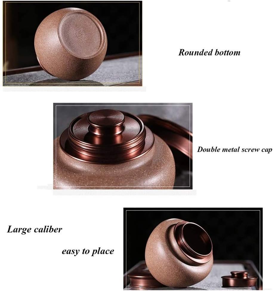 Ashes Cremation Garden Pet Memorial Funeral Ceramic Metal Screw Cover Sealed Cremated