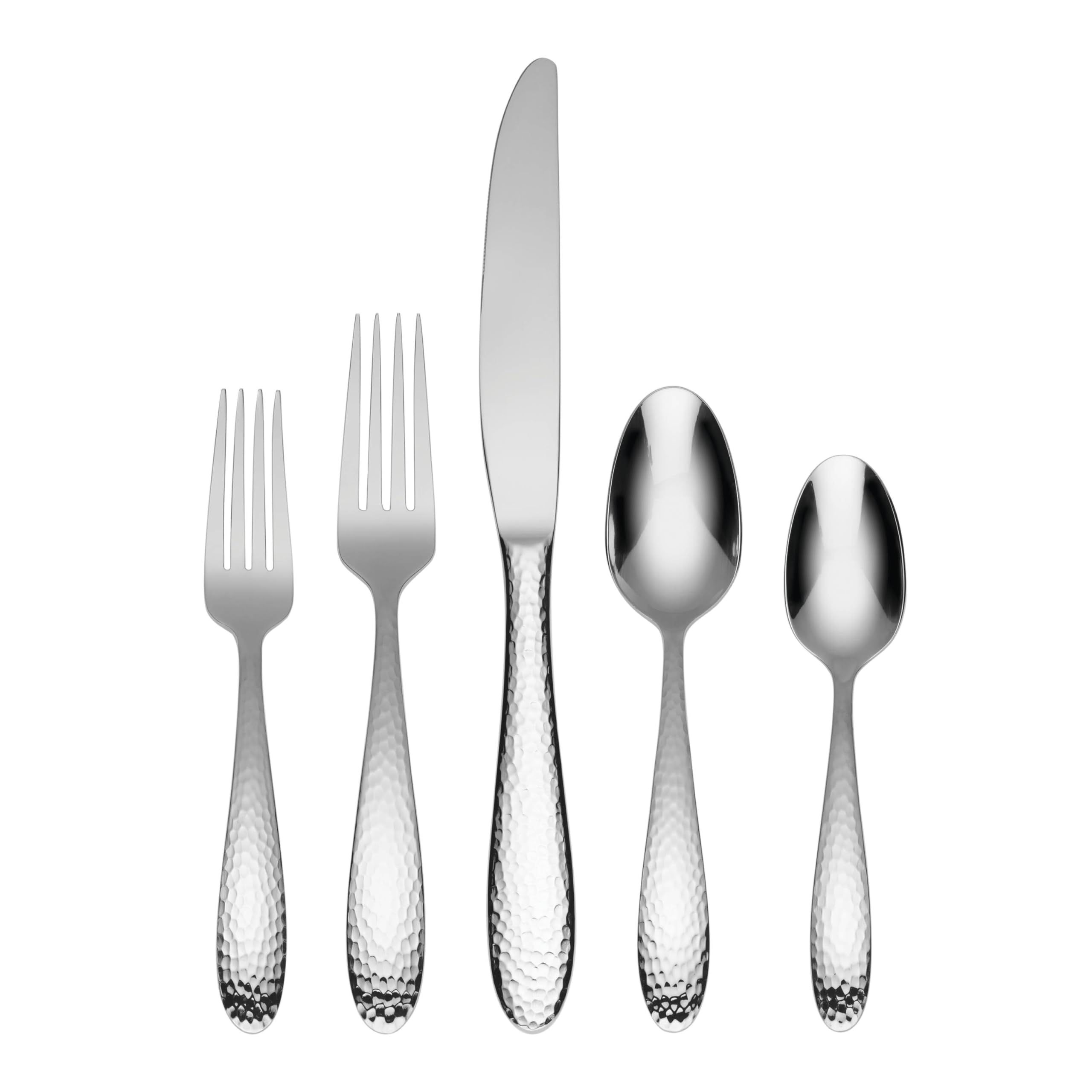 Oneida H156045A Reyna 45 Piece Everyday Flatware Set, Service For 8