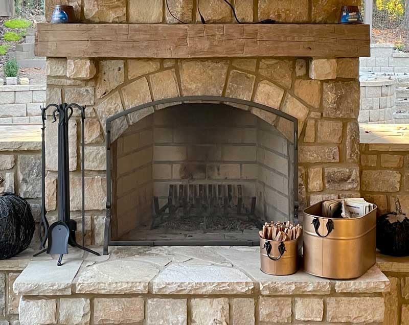 Amazon.com: Pilgrim Home and Hearth 18003 Forged Hearth Fireplace Tool Set,  28, Matte Black : Home u0026 Kitchen