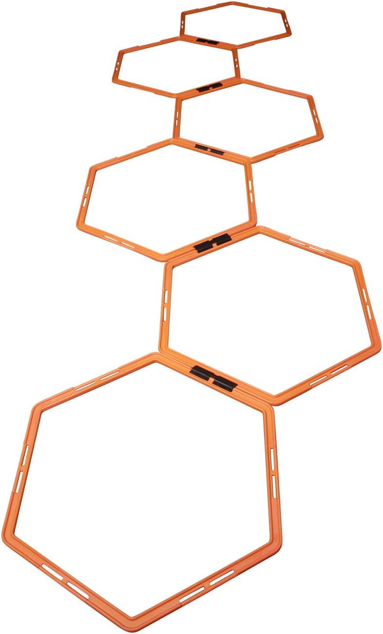 Fitness First Agility Rings, Orange