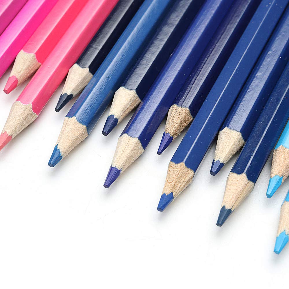 VIDOO 72 PCS/Set Colori Art Drawing Matita Set per Disegno Disegno Schizzo Scuola Forniture