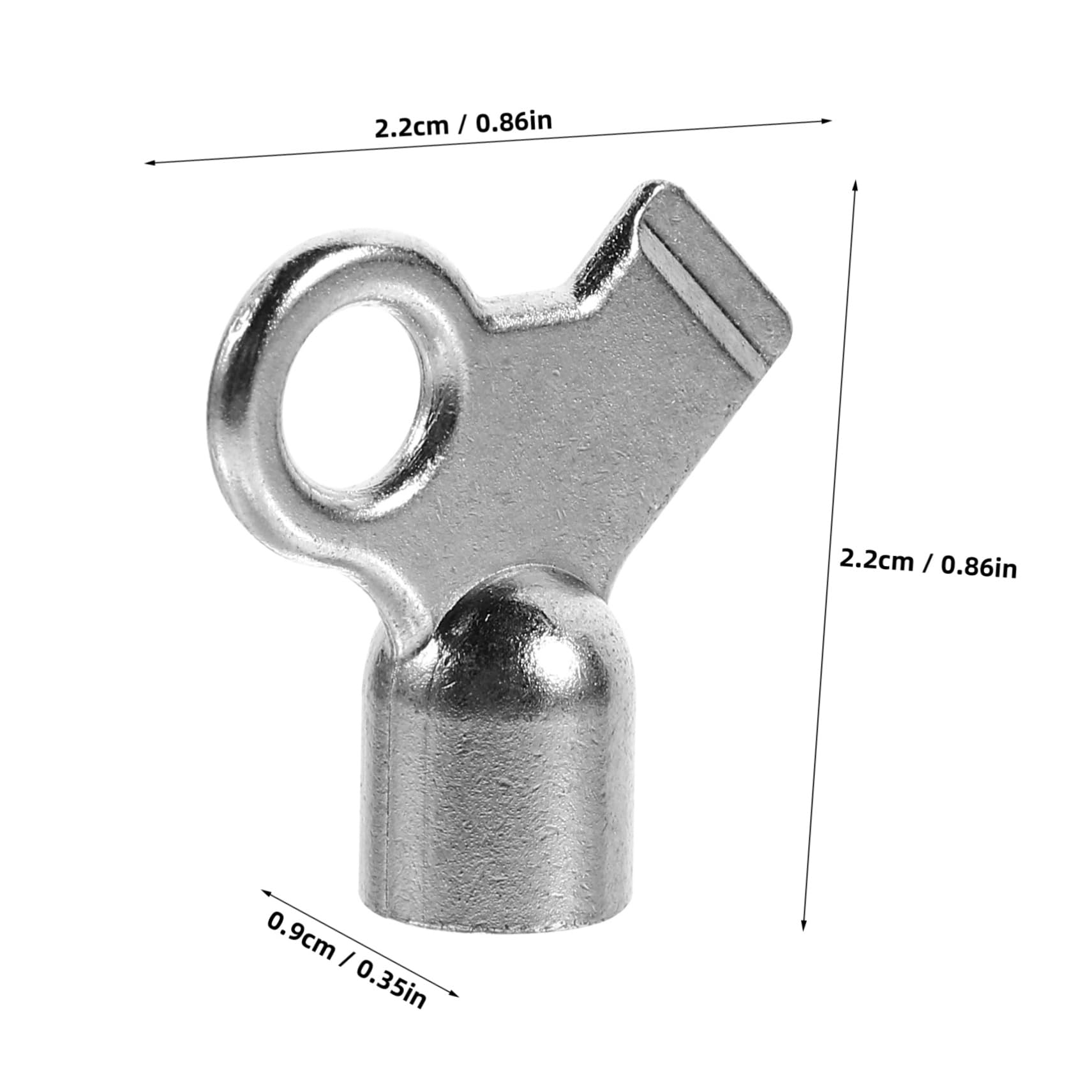 25 Piezas Llave de válvula de escape valvula radiador llave de tubo interruptores es para tubos es de radiador para viejo tecla de sangrado de aluminio NIYANGLE