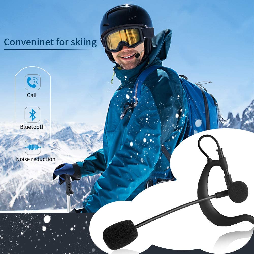 QSPORTPEAK Auricolari Professionali da Arbitro, Auricolari in-Ear Jack da 3,5 mm per Arbitro di Calcio per interfono per V6 / V4 / FBIM (4 Pezzi)