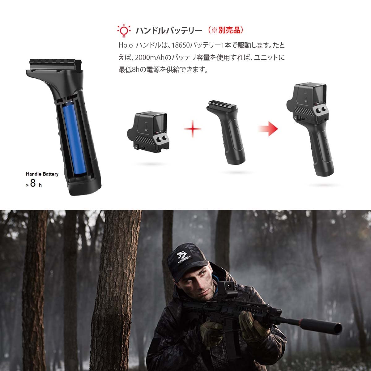 ☆限定特価・即納☆ INFIRAY サーマルライフルスコープ Holoシリーズ 