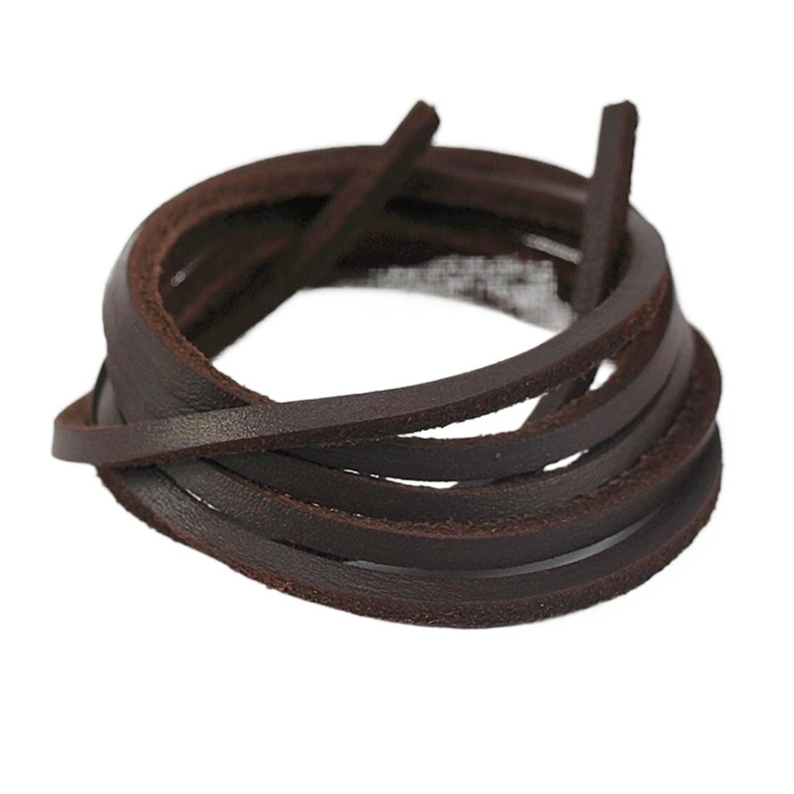 5 pares de cordones cuero redondos y coloridos for hacer tú mismo, for botas informales lona, cuerda Para Zapatillas Deportivas