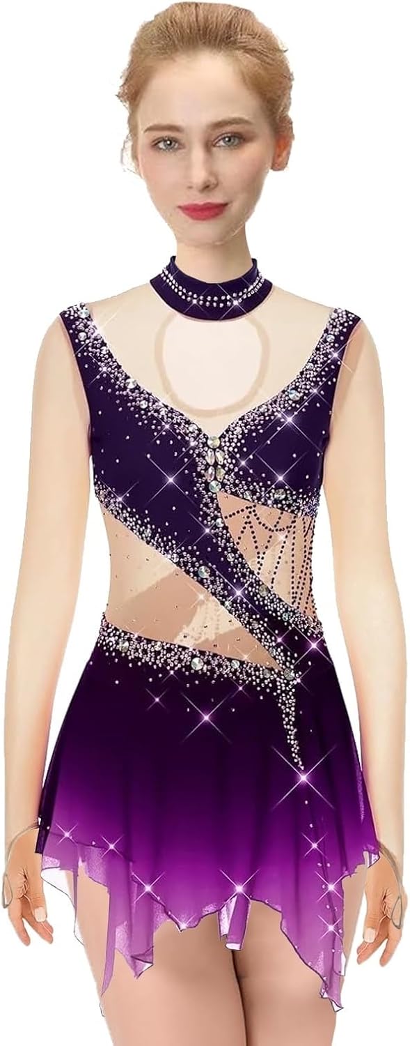 Figure Skating Clothing Sport Wear for Women Girls Performance Competitions Suits
