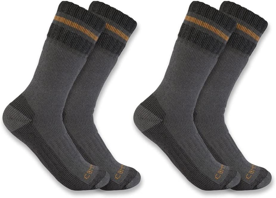 Men's SB7742M Heavyweight Synthetic-Wool Blend Boot Sock 2-Pack