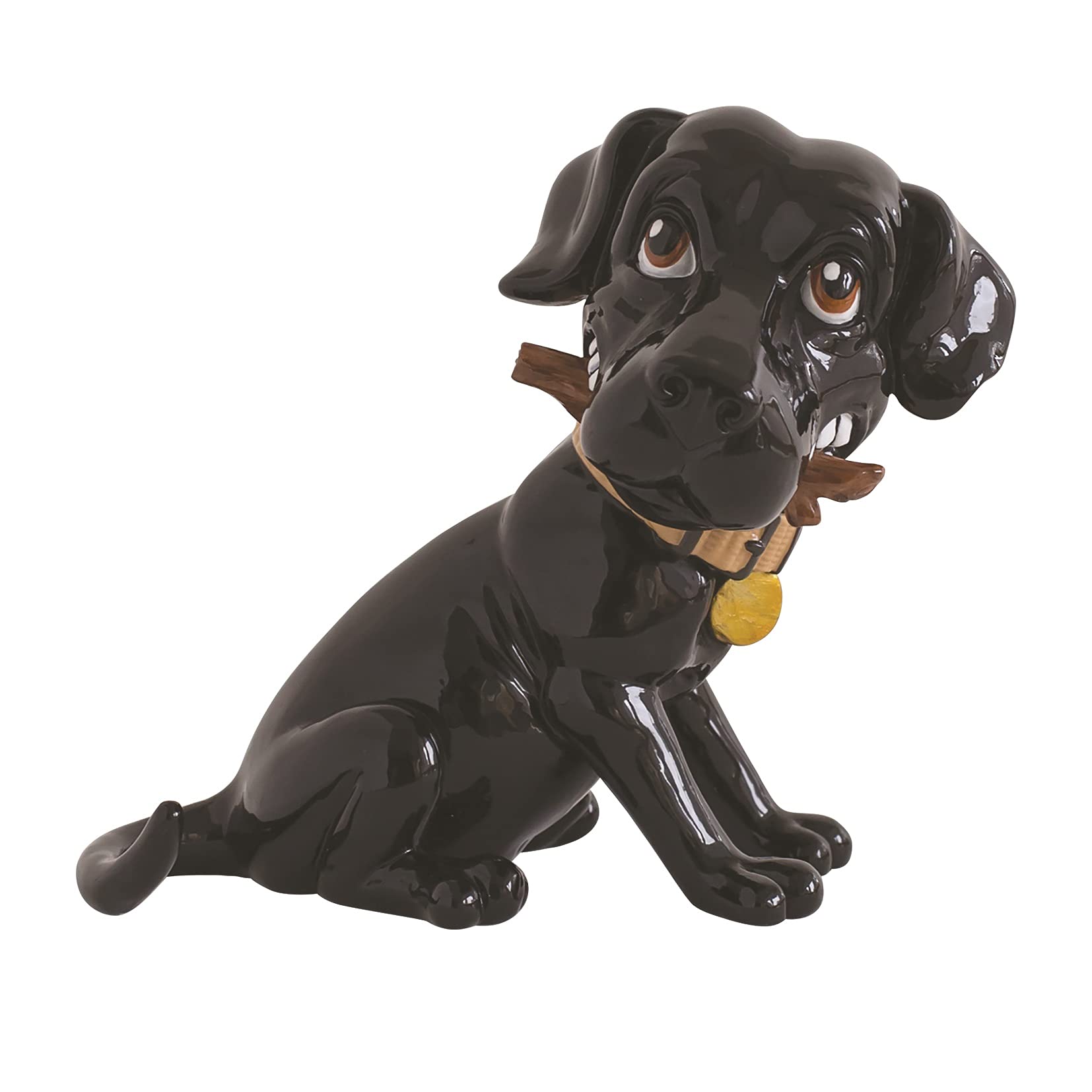 Little Paws 3068 Cooper the Black Labrador Dog Figurine