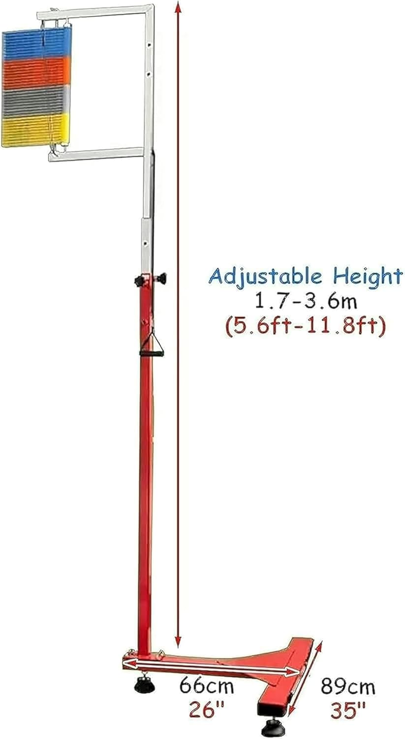 Vertical Jump Tester Jump Measurement Tool Floor Standing High Jump Training Equipment Vertical Test Jump Measurement Tester Indoor Outdoor Sports Fields