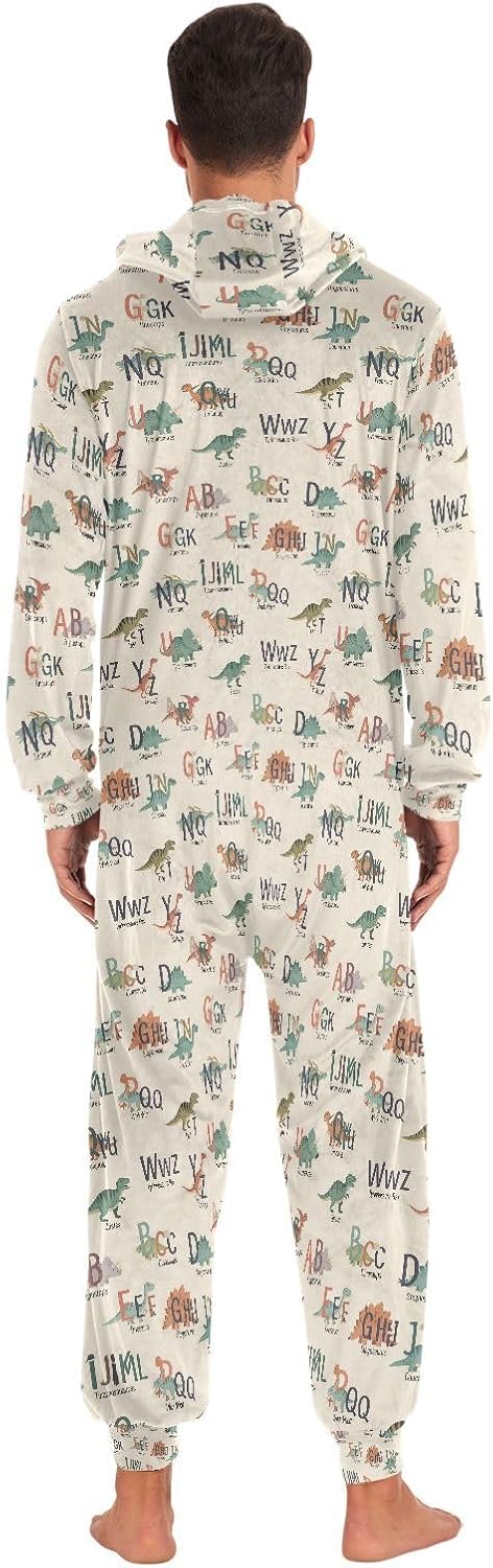 QUGRL Onesies Adult Pajamas Costume for Women Men Unisex Cosplay Sleepwear Homewear Suit Winter S-XL