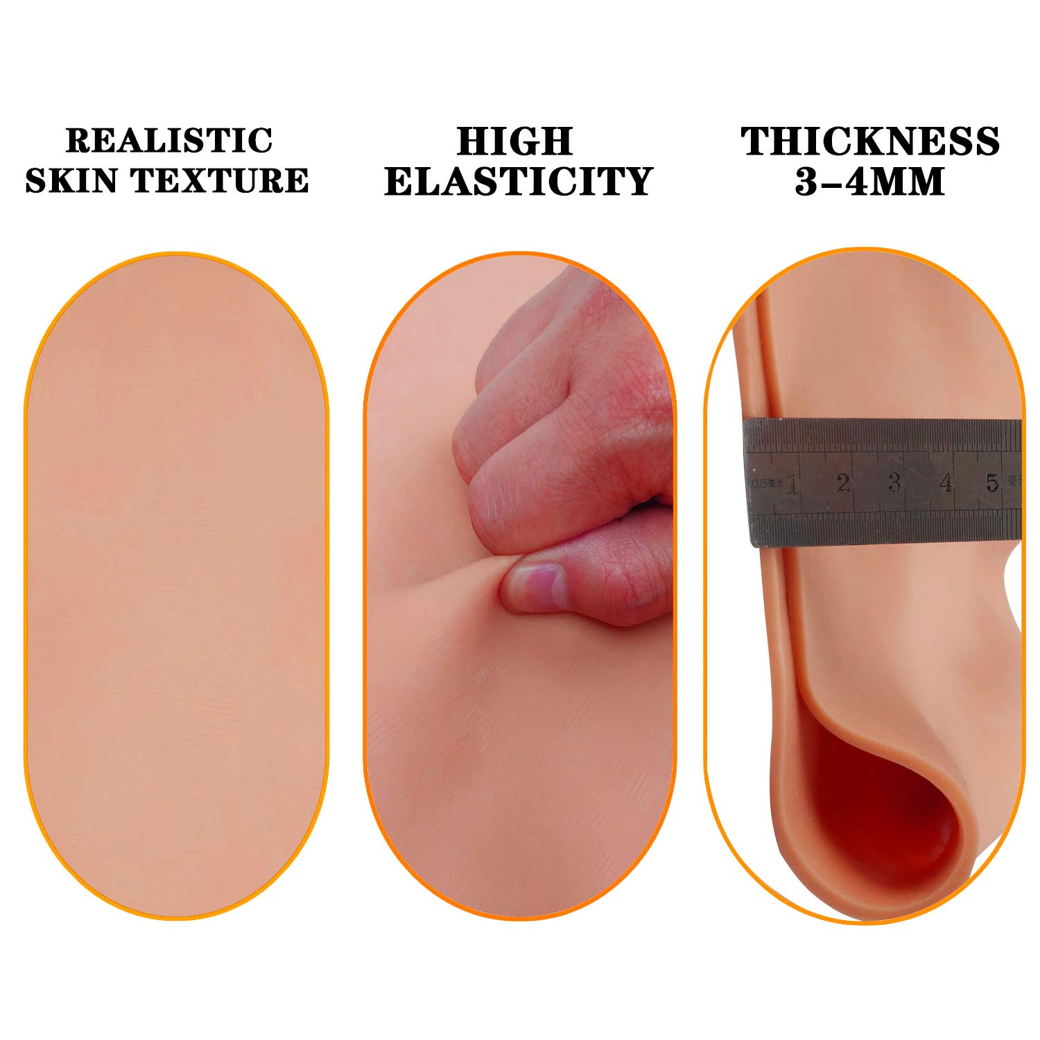 Uomo Crossdresser Mutandine E Silicone Enhancer Hip Slip -CP60- per Transgender Femminile Gay Shemale 1G 2G