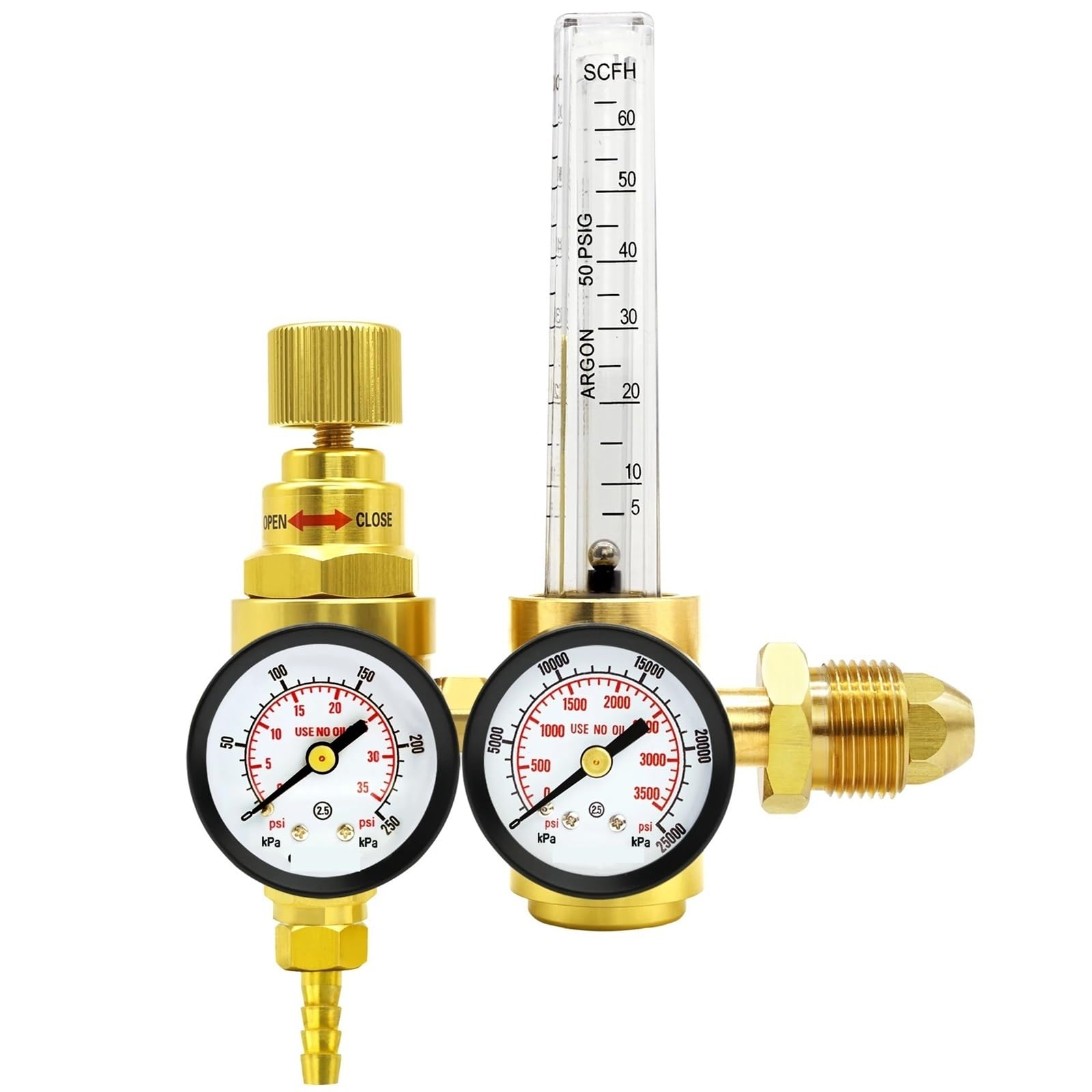 AR-165Y Pressure Gauge, Heating Instrument, reducing Valve(G5 8 External Teeth)