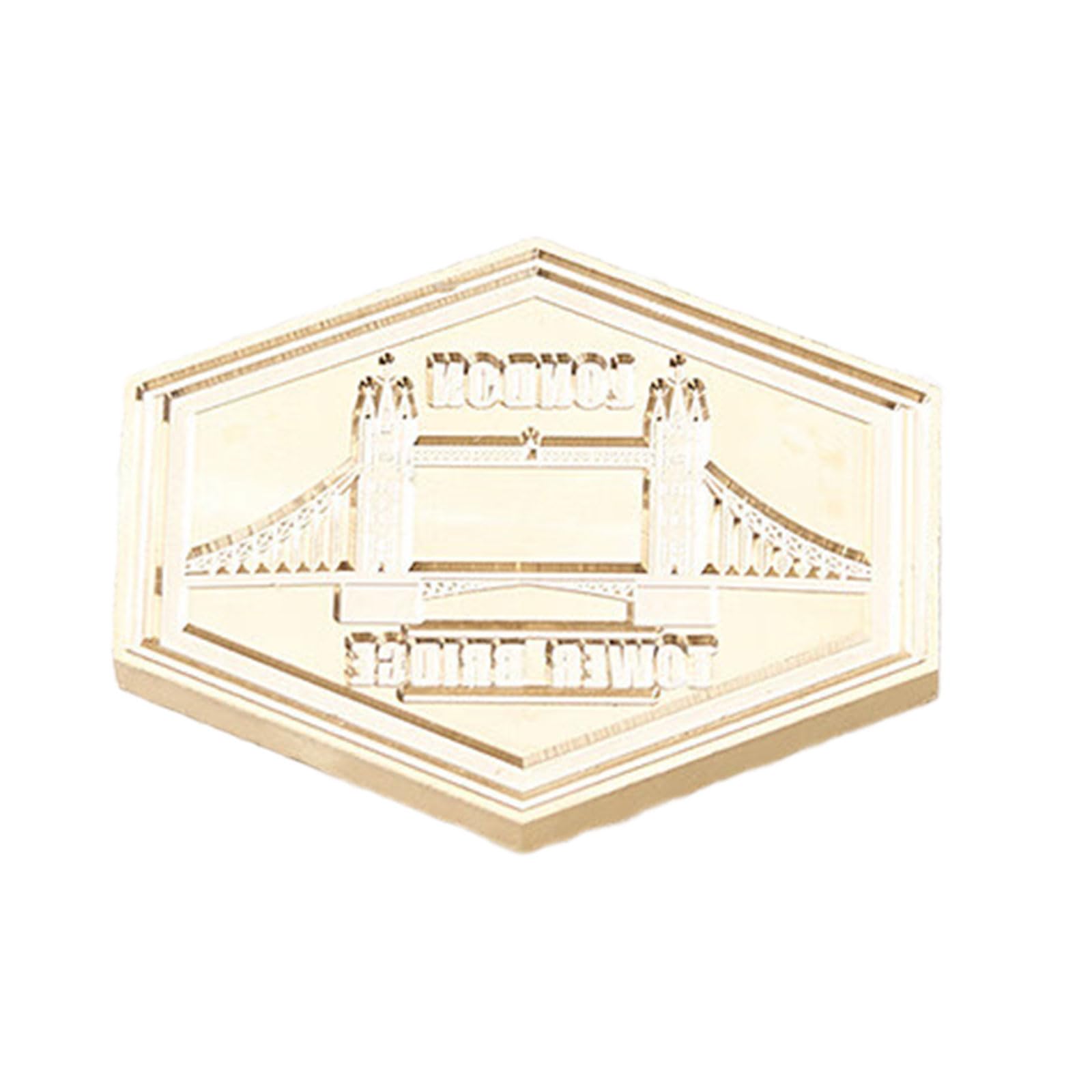 Jazuaiao Brass Sealing Stamp Head Waxes Stamp Head Embossed Sealings Scrapbooking Waxes Seal Replacements Seal