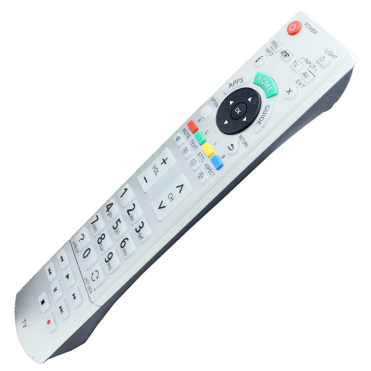 Replacement Remote Control For Panasonic TV Model N2QAYB000928 | Open Box New Condition 2 thumbnail image