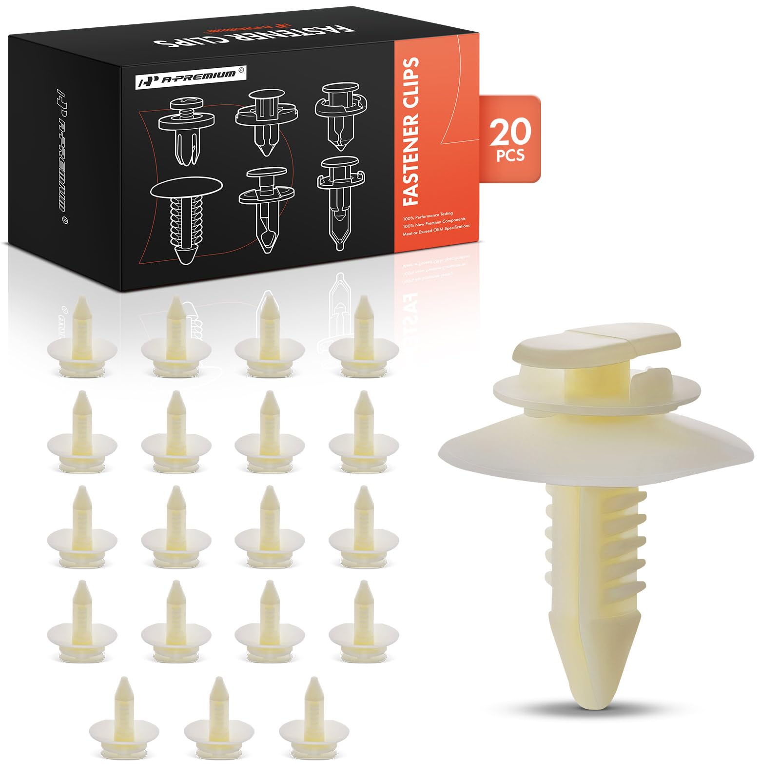 Amazon.com: A-Premium 20PCS Door Trim Panel Rivets Retainer Clips