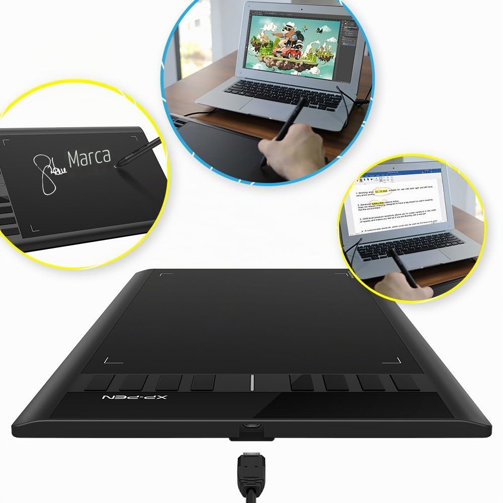 XP-Pen® 12" Tavoletta Grafica Con Penna (Nero)