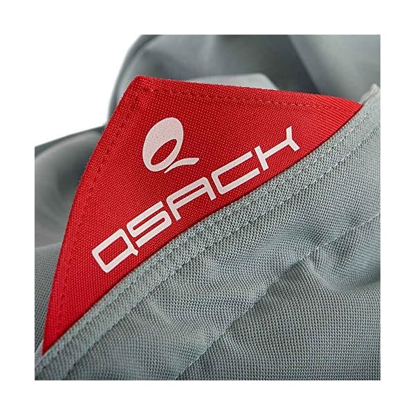 QSack Indy Beanbag with Lining and Tested for Non-Toxic EPS Toxproof Micro Beads 140 x 180 cm Indoor XXL - Image 6