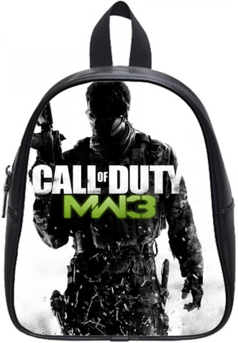 Best Gift To Children'S Backpack Call Of Duty Modern Warfare Design Genuine Leather School Bags Small Kids Bags