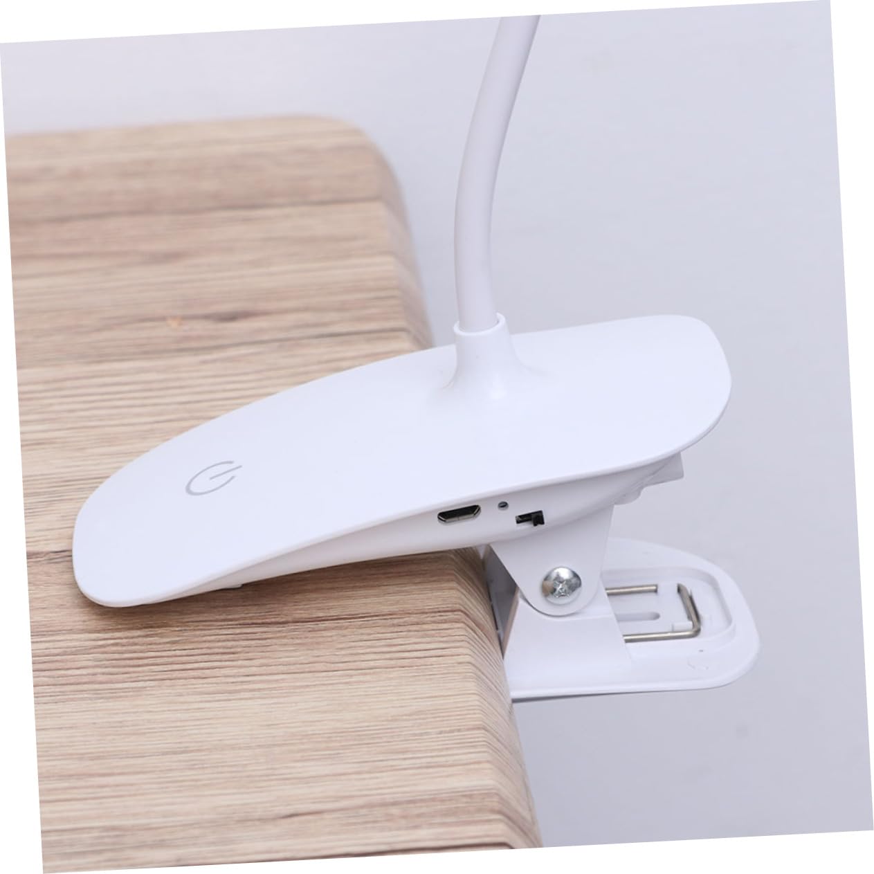 HHRLCH 2PCS USB ładowalny klips stołowa Poziom ściemnialnego czytania światło oka bezpieczne światło książkowe do nauki czytania komputerowego kempingu
